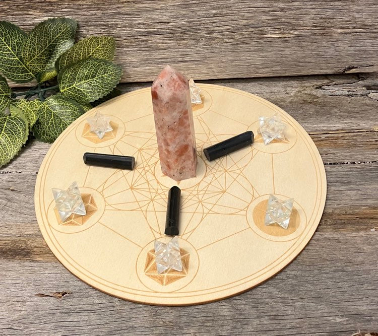 Strength and Protection Crystal Grid – The Spirit Orb