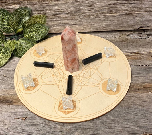 Strength and Protection Crystal Grid