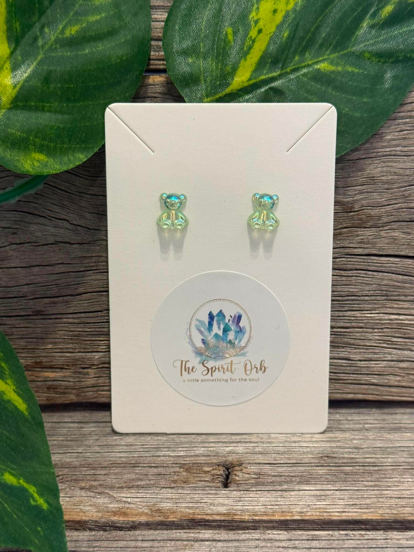 Teddy Bear Earrings