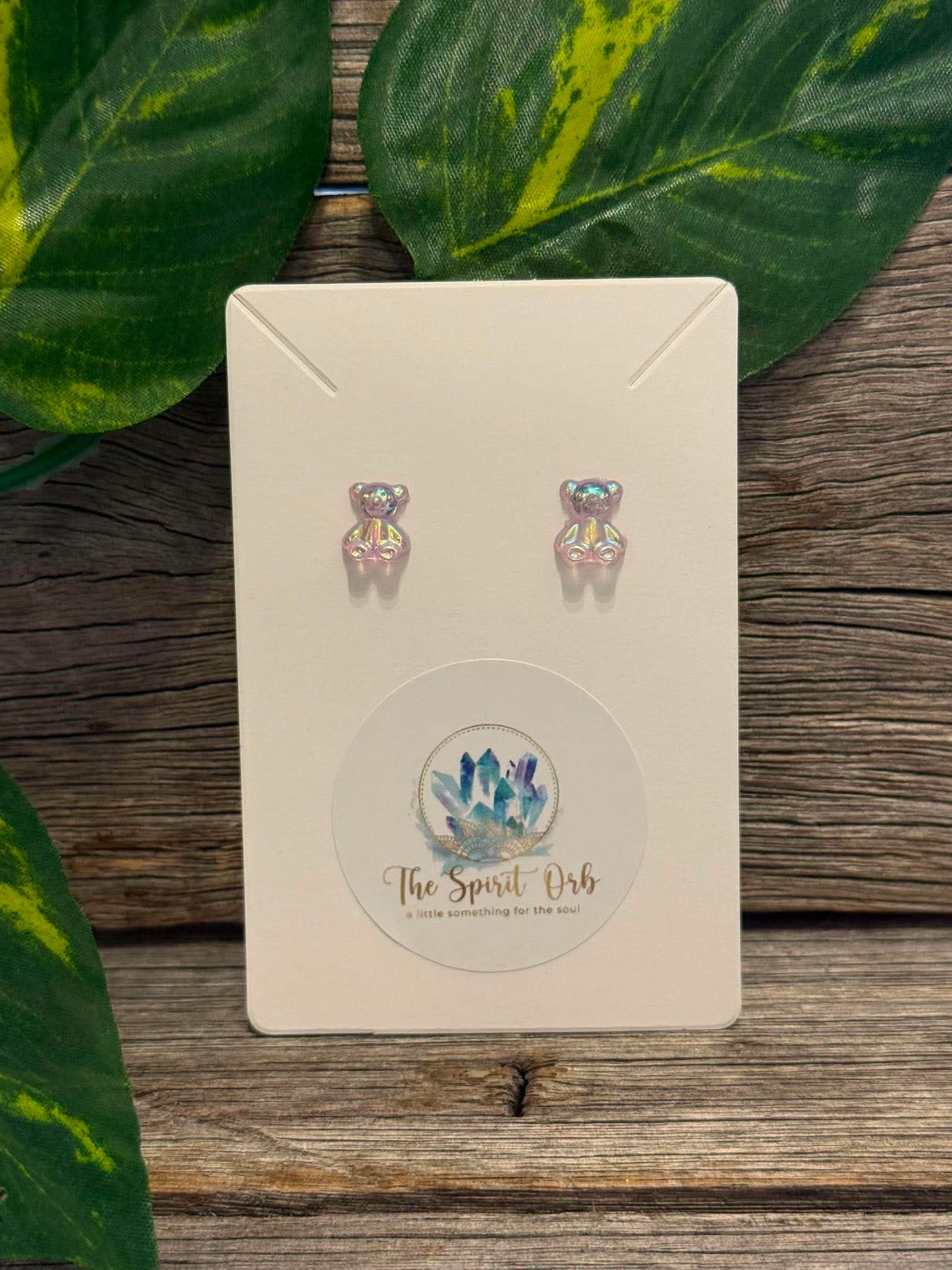 Teddy Bear Earrings