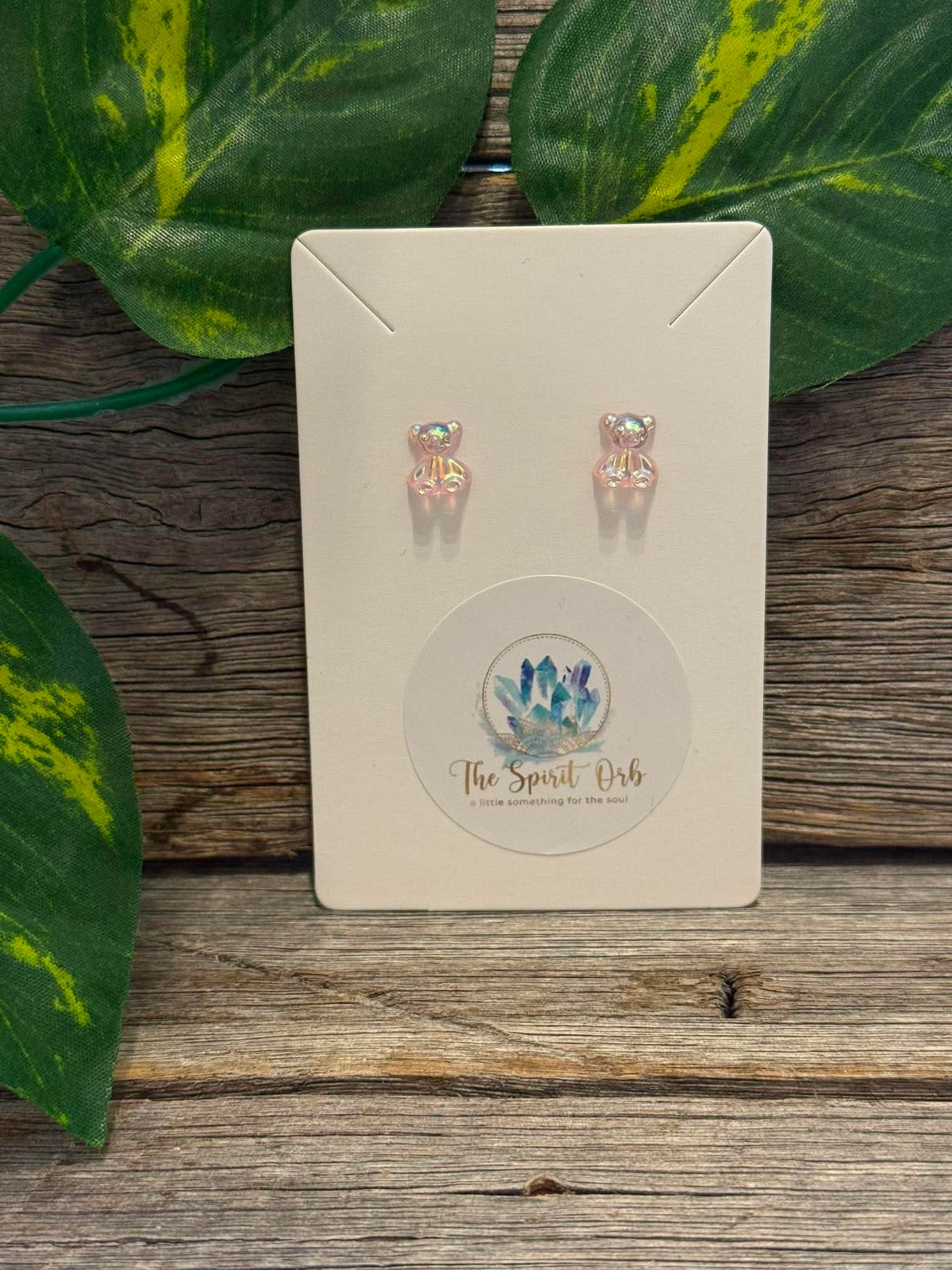 Teddy Bear Earrings