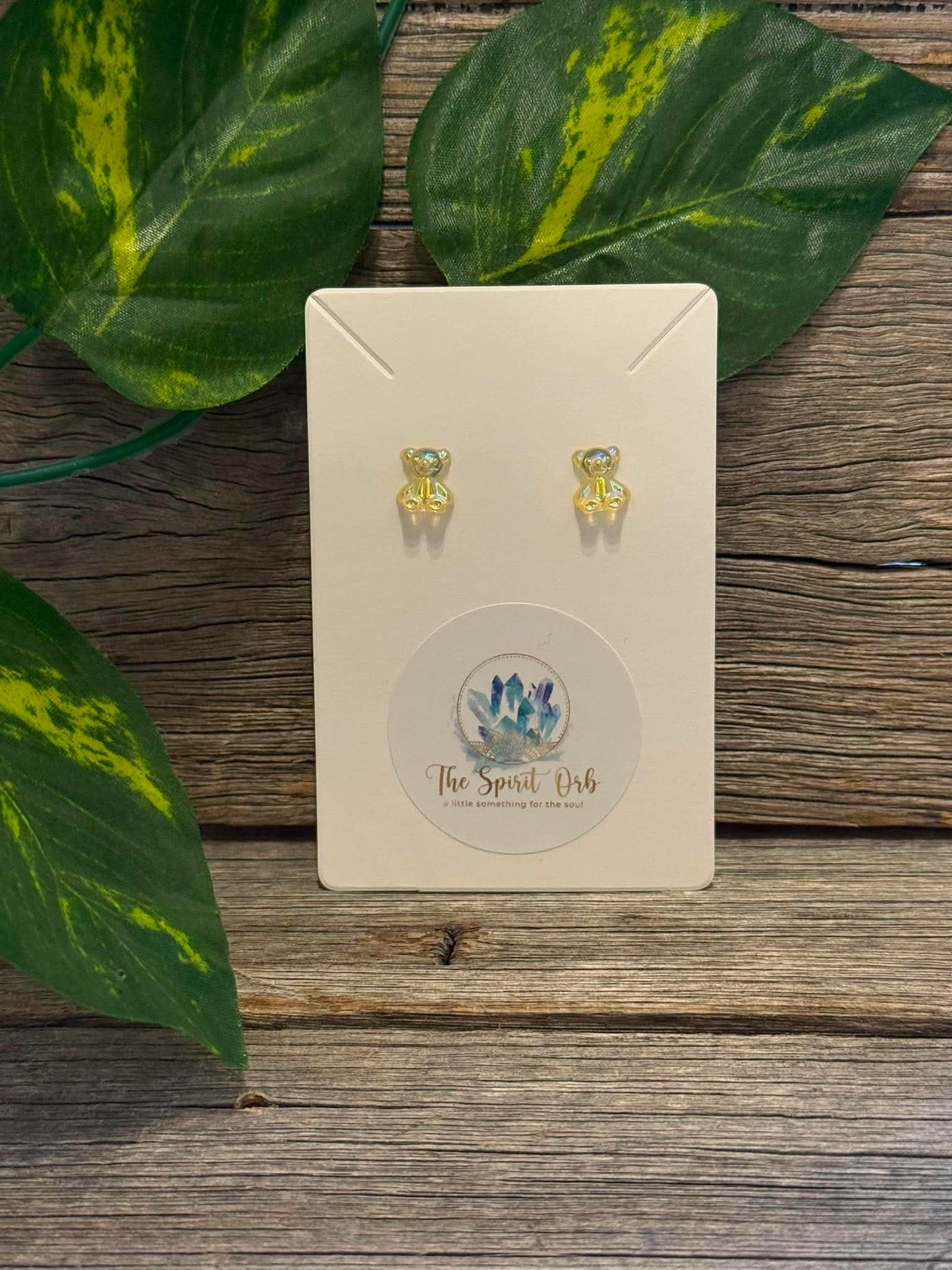 Teddy Bear Earrings