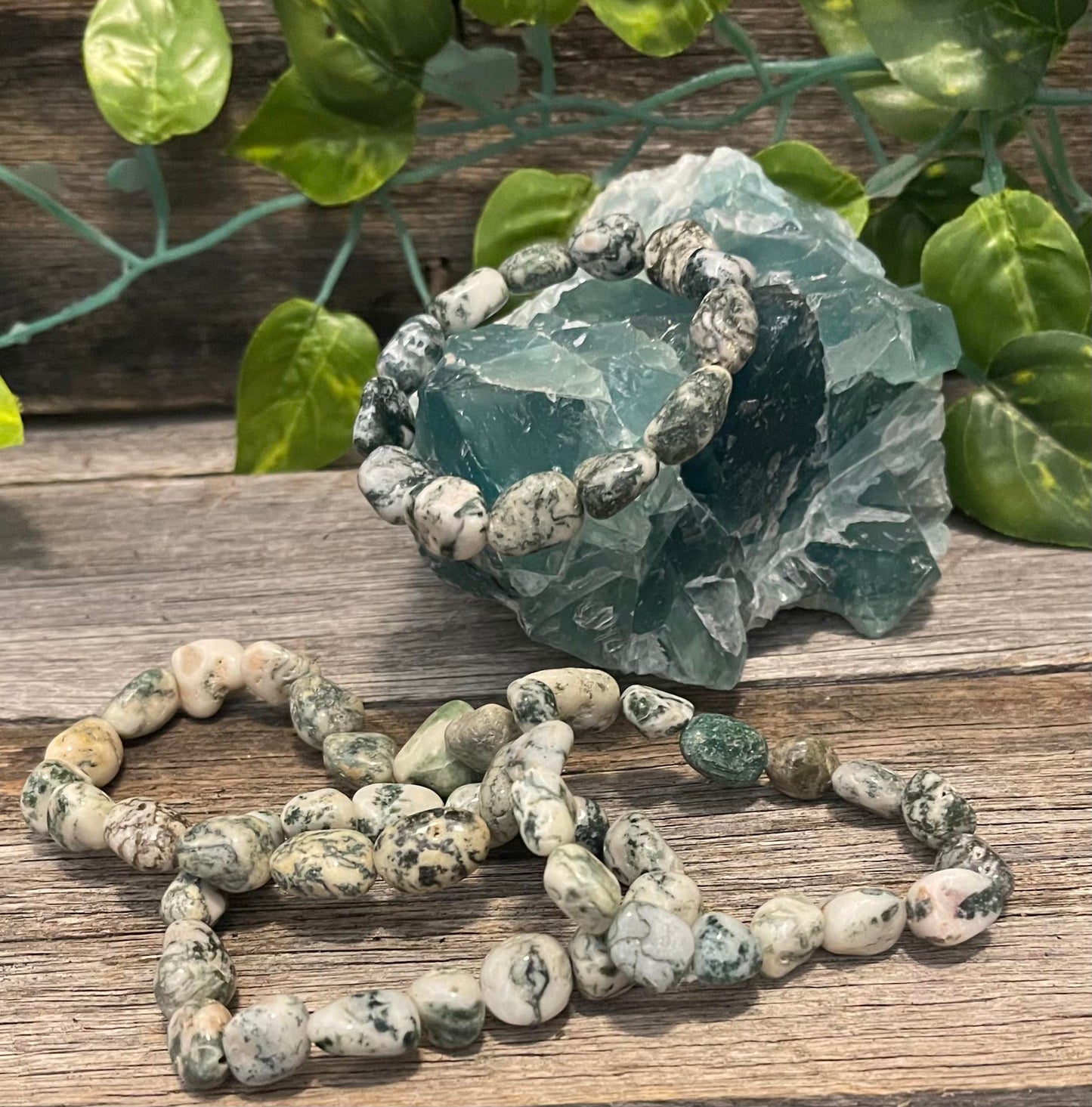 Moss Agate Bracelet