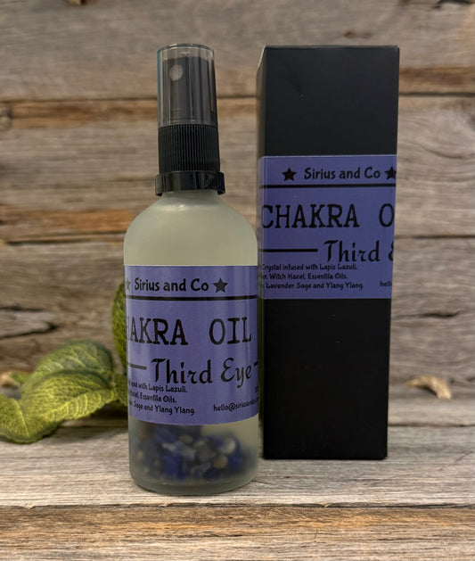 Third Eye Chakra Crystal Infused Room Spray