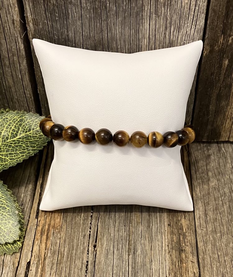 Tigers Eye Bead Bracelet