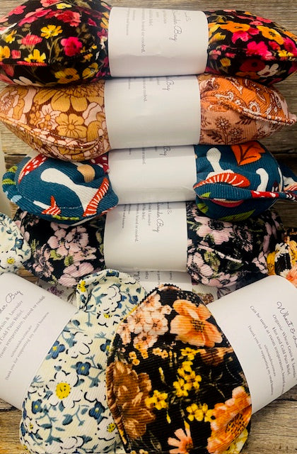 Wheat & lavendar bags