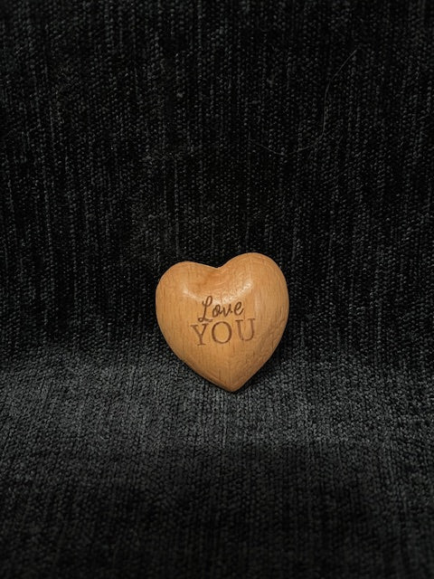 Wood Heart Hugs