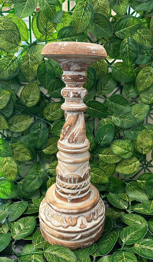 Wooden Candle Stick