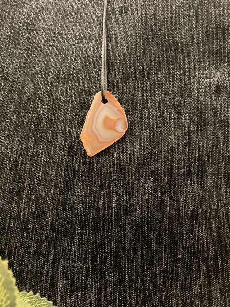 Agate Slice Pendant