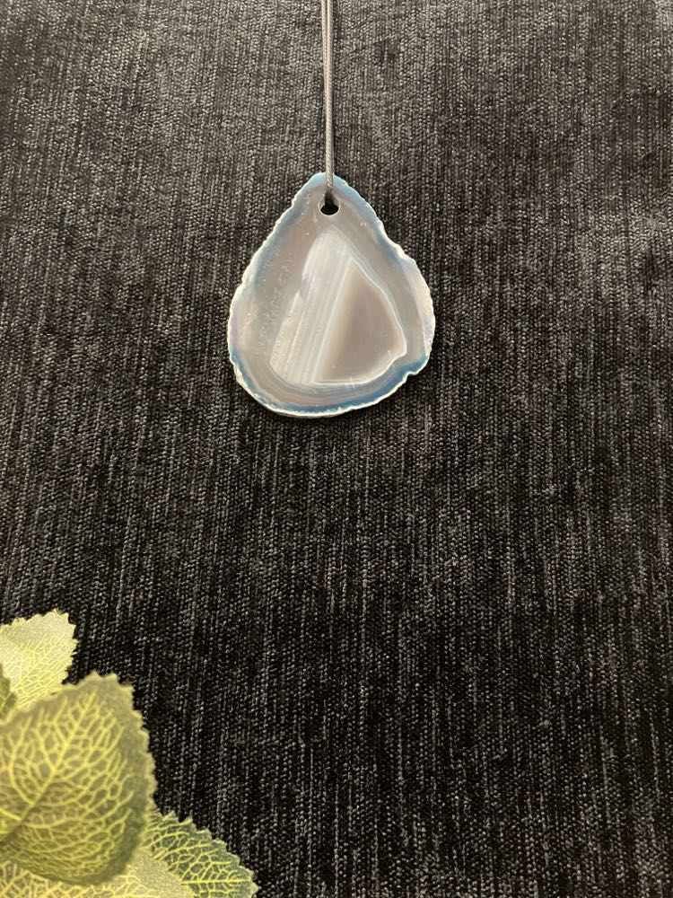 Agate Slice Pendant