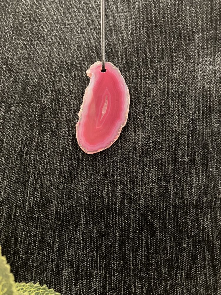 Agate Slice Pendant