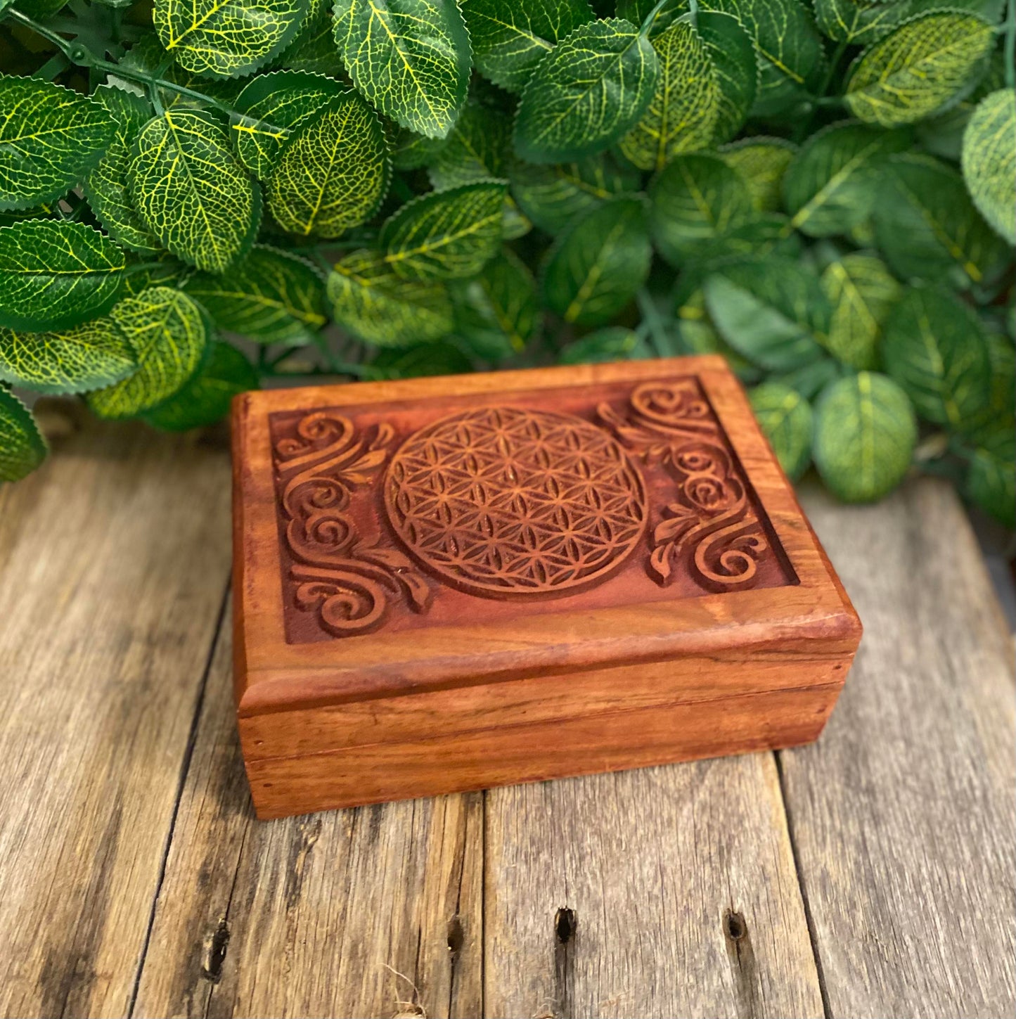 Carved Trinket Box