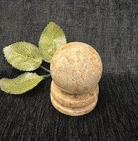 Coral Fossil Sphere with Stand