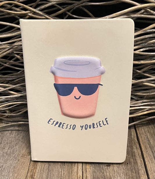 Espresso Yourself notebook