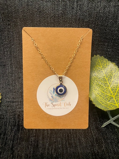 Evil eye - Gold necklace