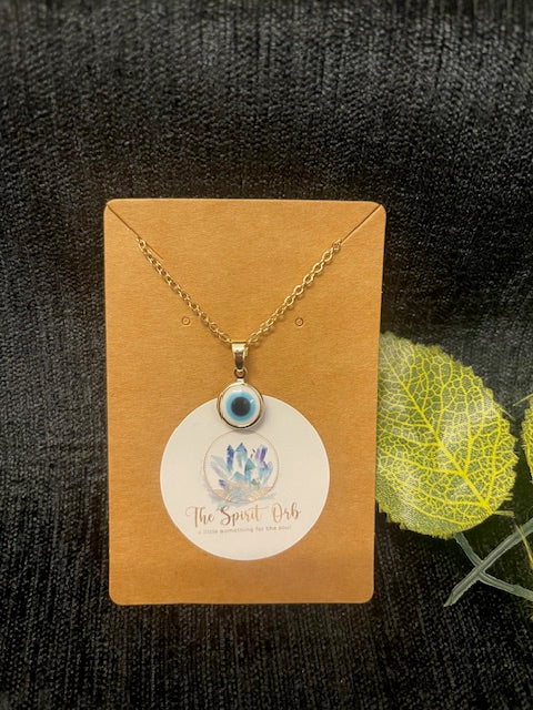 Evil eye - Gold necklace