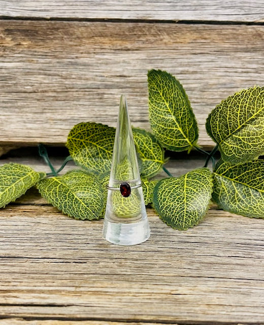 Garnet ring