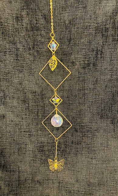 Gold suncatchers
