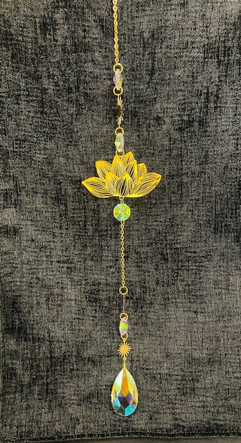Gold suncatchers