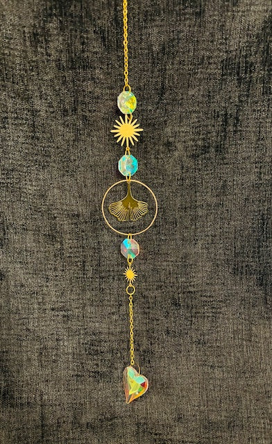 Gold suncatchers