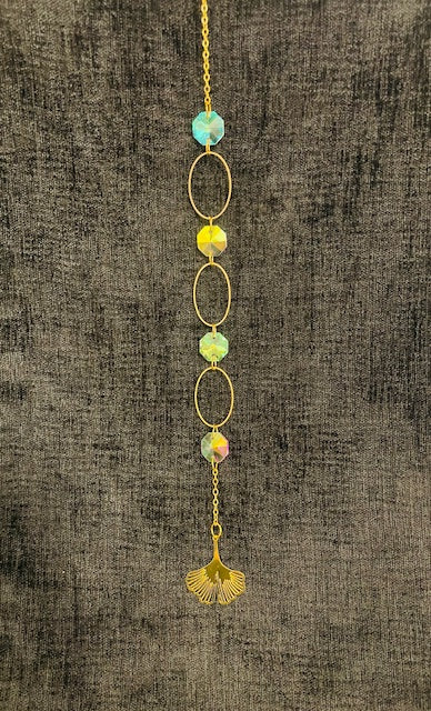 Gold suncatchers