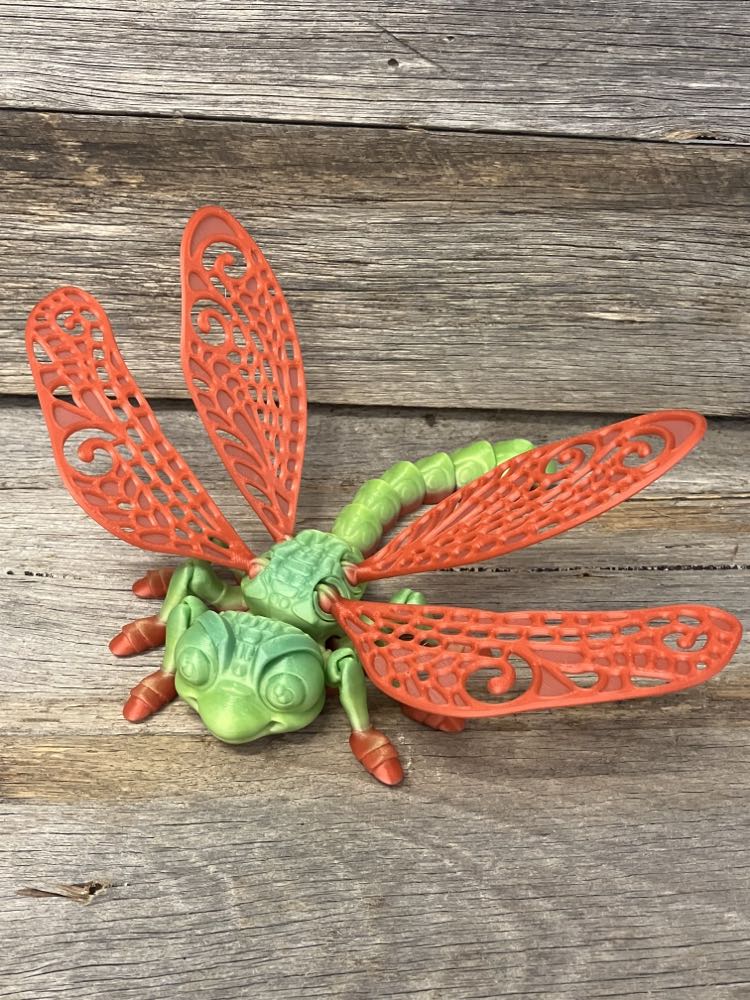 Dragonfly sensory toy