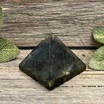 Labradorite Crystal Pyramid