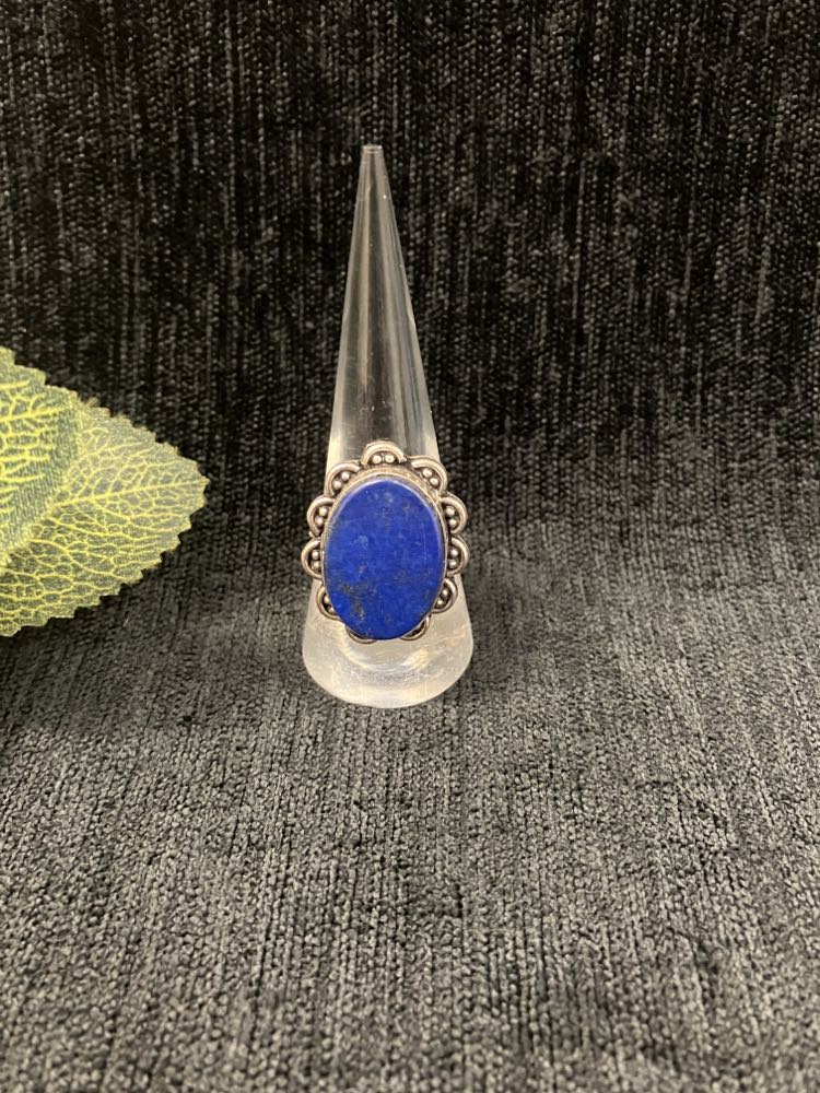 Lapis Lazuli Rings - Sterling Silver over Brass