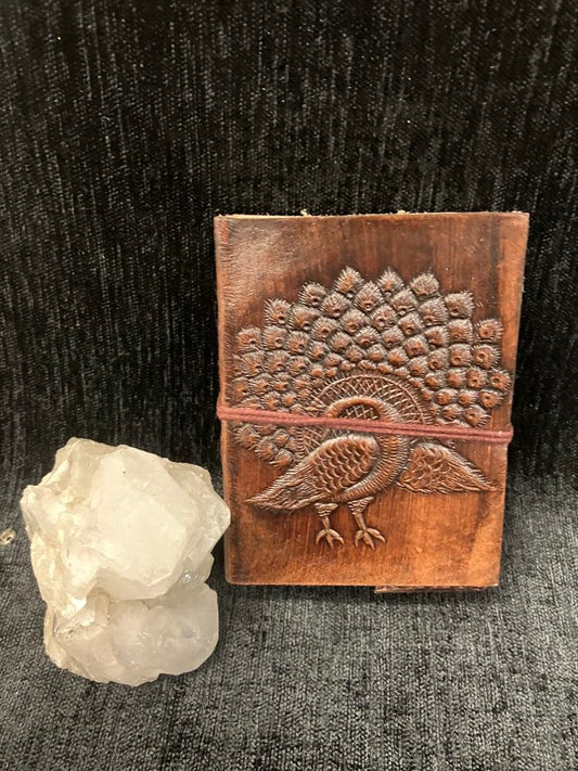 Leather Journal | Peacock Mini
