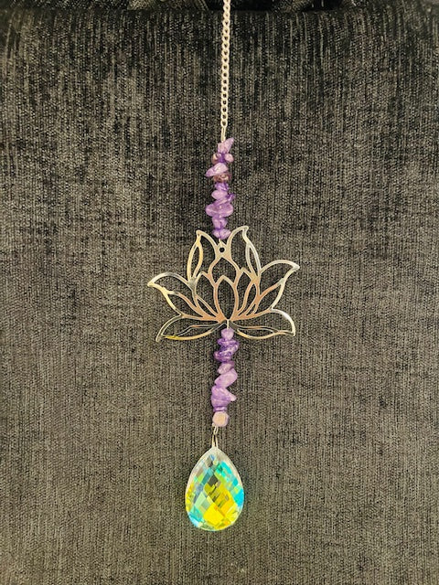 Lotus sun catcher