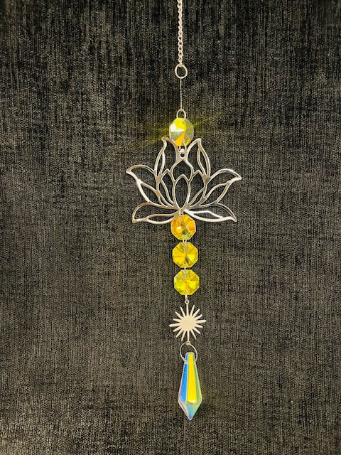 Lotus sun catcher