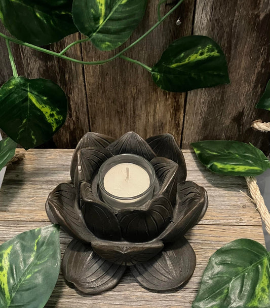 Lotus Flower Tea Light Holder