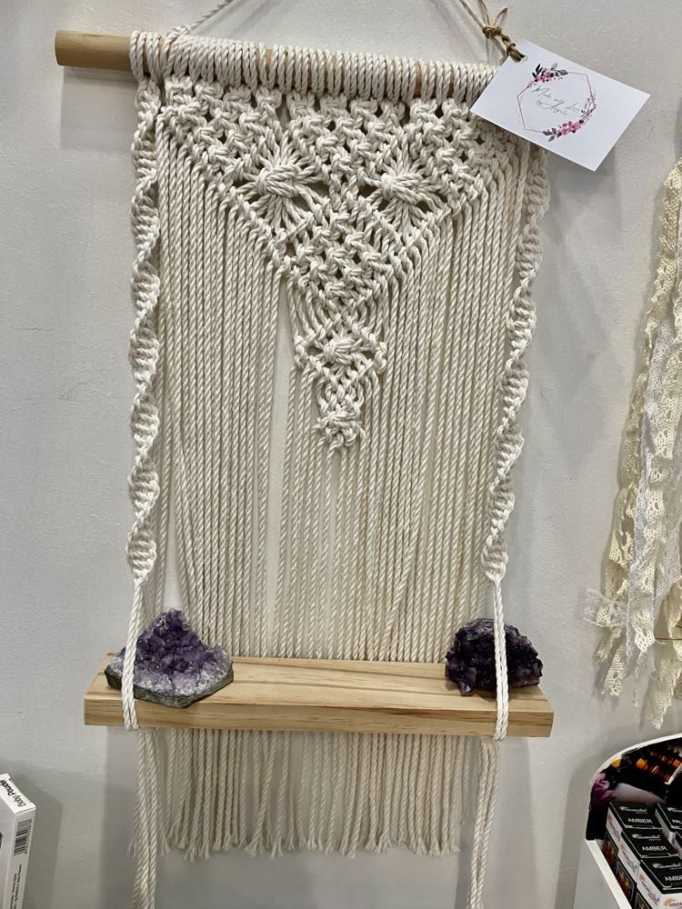 Macrame Wall Hanging Shelf
