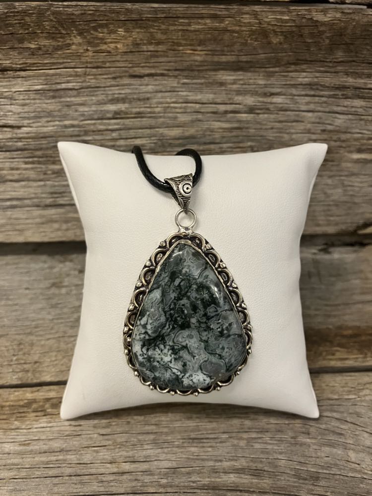 Moss Agate Necklace