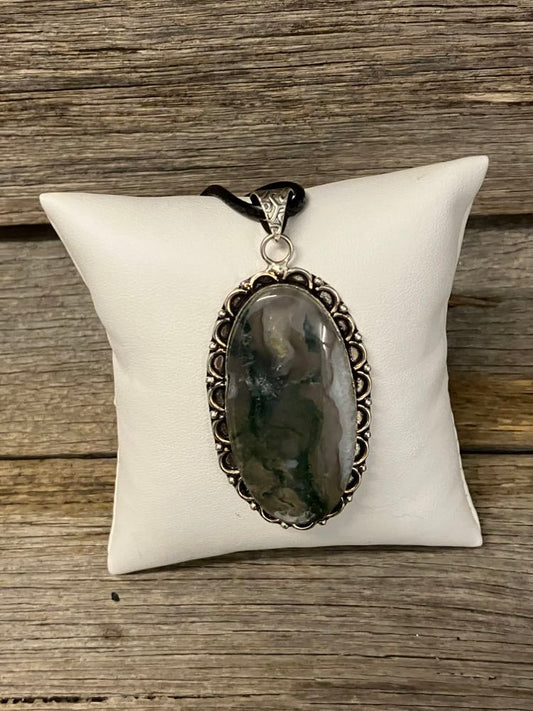 Moss Agate Necklace