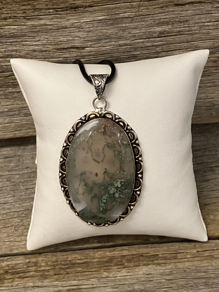 Moss Agate Necklace