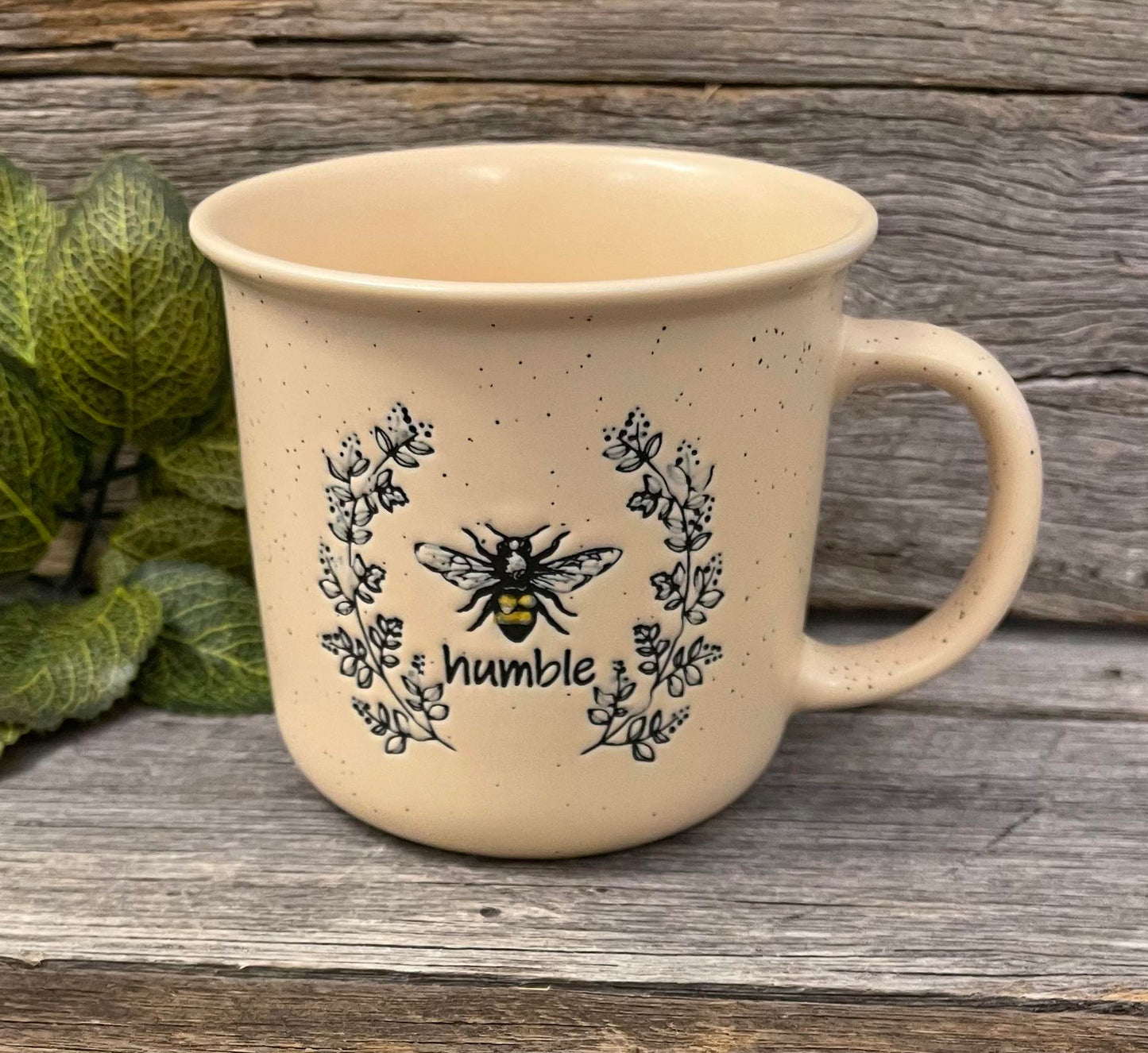 Ceramic Mugs - Bee Positive