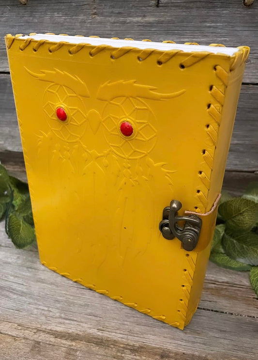 Owl Journal Yellow