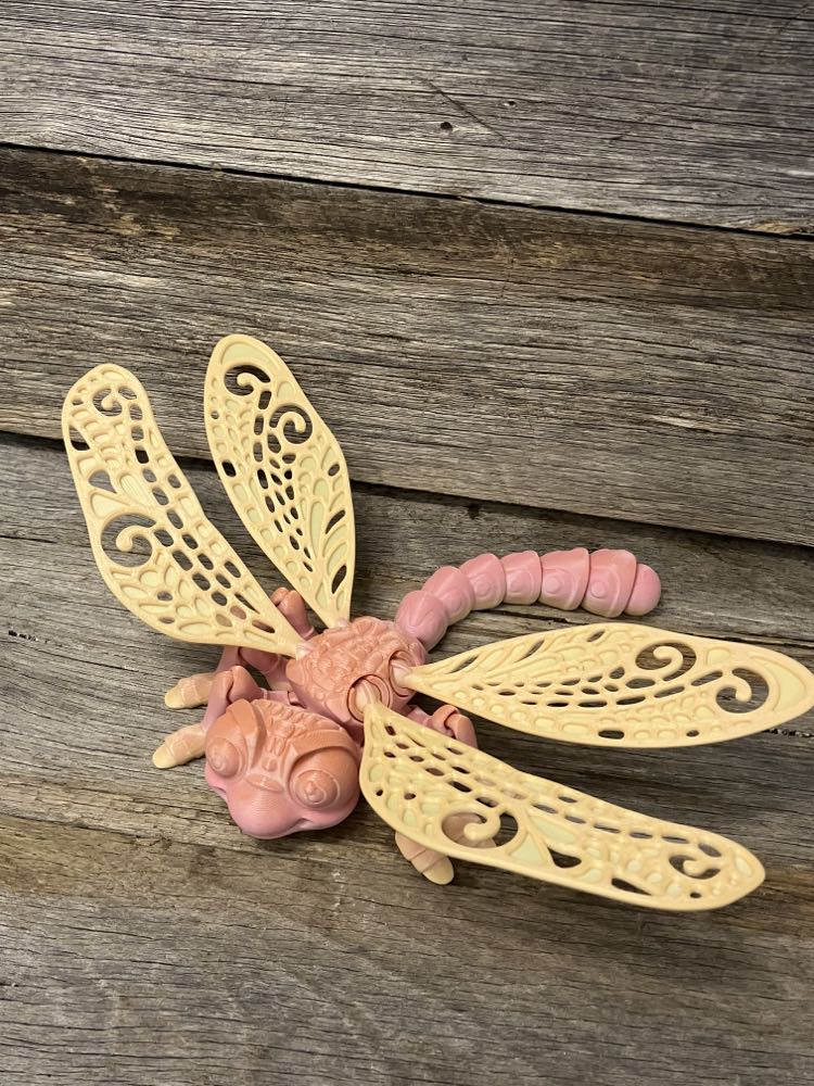 Dragonfly sensory toy