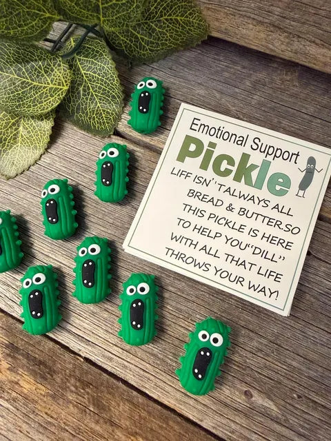 Emotional Support Pickle Inspiration Card