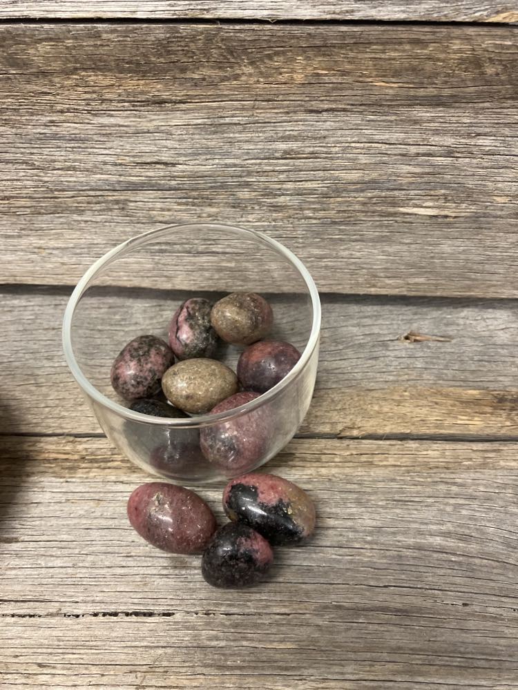Rhodonite Tumbles