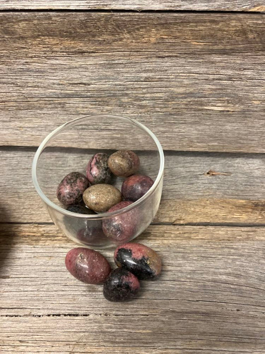 Rhodonite Tumbles