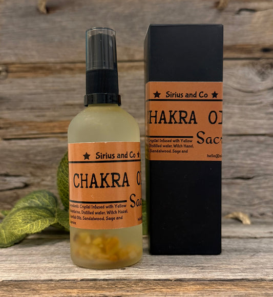 Sacral Chakra Crystal Infused Room Spray