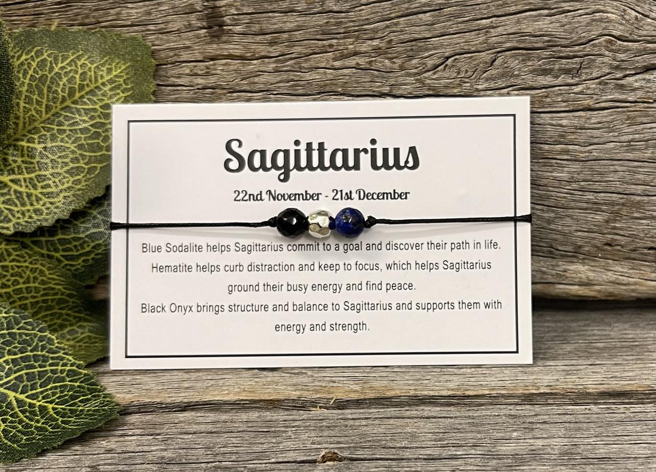 Star Sign Crystal Bracelets