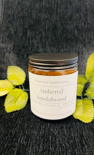 Small Inspired & Soulful Living candle