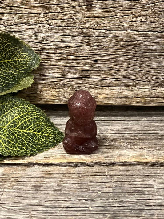 Mini crystal Buddha